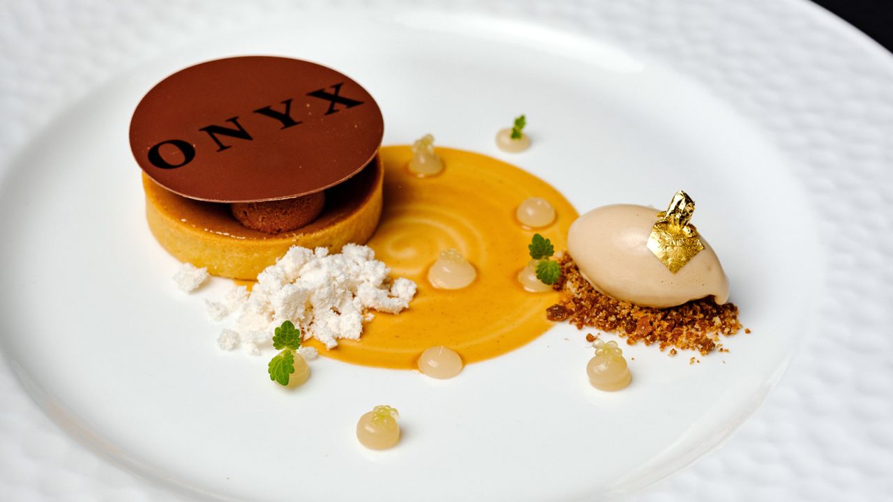 <strong>Onyx:</strong> Diners can choose from two six-course dinner options, the first is focused on domestic production and the latter on innovative cooking. 