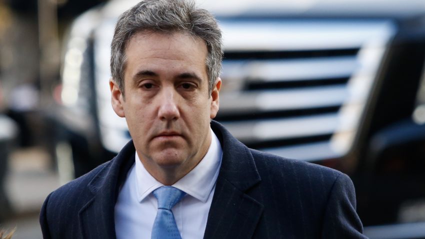 Michael Cohen, President Donald Trump's former personal attorney and fixer, arrives at federal court for his sentencing hearing, December 12, 2018 in New York City. (Eduardo Munoz Alvarez/Getty Images)