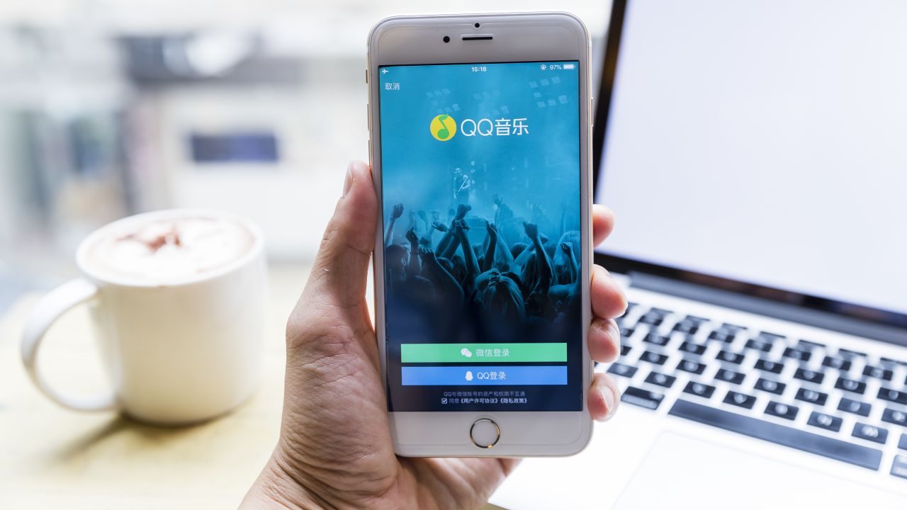Tencent Music dominates music streaming in China with apps like QQ Music.