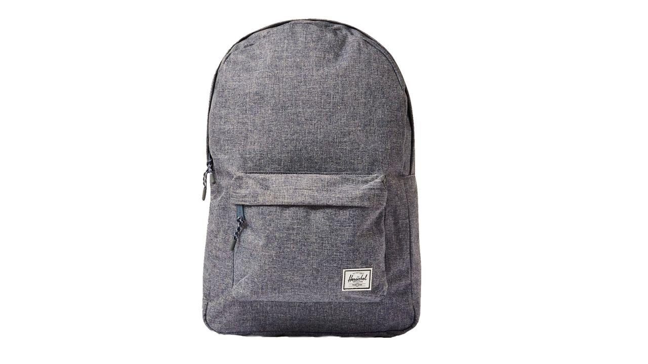<strong>Fashionable gifts for dad: The backpack</strong><br />Herschel Chambray Classic Blackpack ($85; <a href="https://click.linksynergy.com/deeplink?id=Fr/49/7rhGg&mid=35859&u1=1211mensfashiongifts&murl=http%3A%2F%2Fus.topman.com%2Fen%2Ftmus%2Fproduct%2Fshoes-and-accessories-1928535%2Fbags-backpacks-3547797%2Fh-chmbray-clssc-ruck-7839206" target="_blank" target="_blank">topman.com</a>)