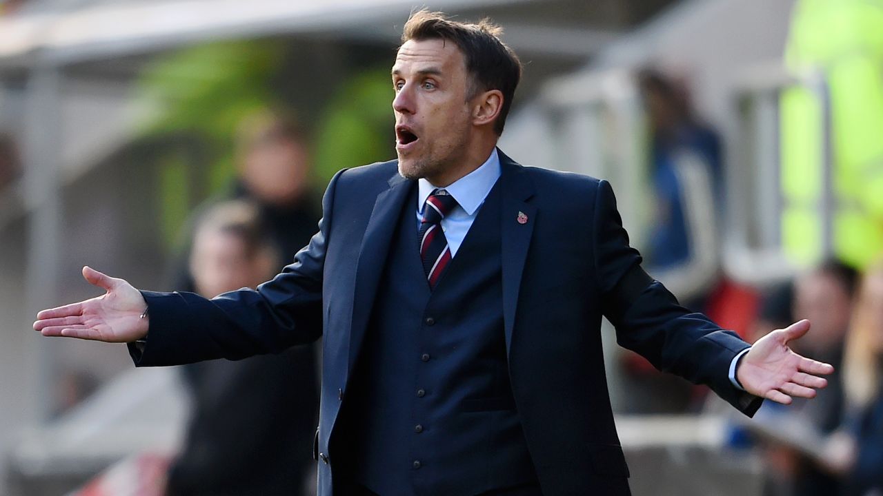 Neville had been assistant coach at Manchester United and Valencia before taking the England job.