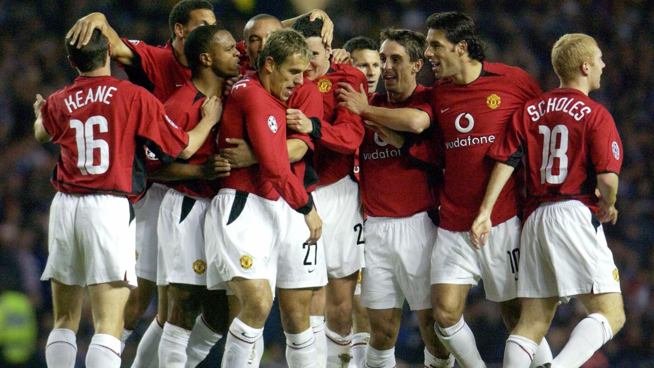 Neville made 263 appearances for Man Utd, scoring five goals.