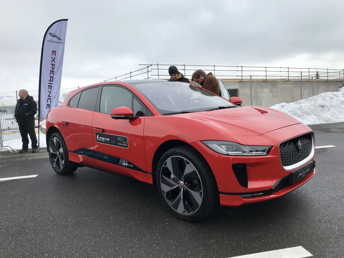 The Jaguar I-Pace is a fun-to-drive fully electric crossover.