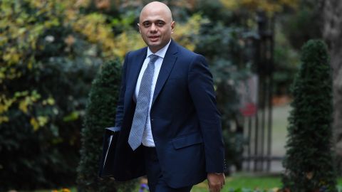 Sajid Javid was appointed Home Secretary after Amber Rudd resigned.