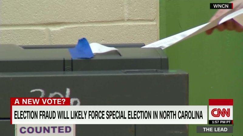 New Election All But Inevitable In North Carolina Over Fraud Fears | CNN