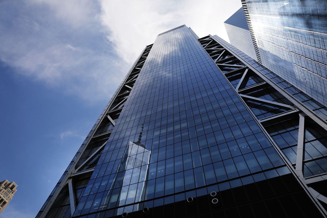 New York's 3 World Trade Center, the second-tallest skyscraper to be completed in the US this year, at 329 meters (1,079 feet) tall.