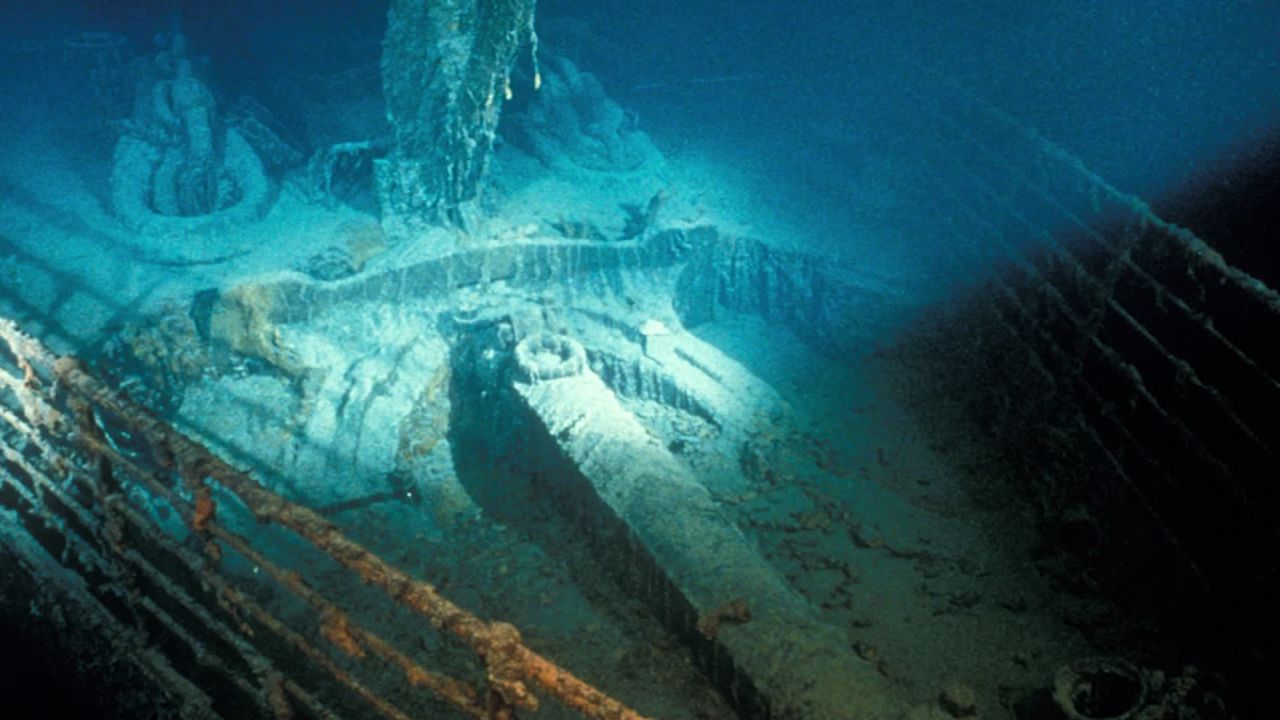 The wreckage of the Titanic, which sank in 1912, was discovered near the bottom of the ocean in 1985.