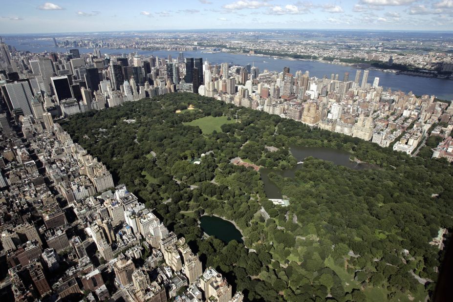 Here's what the real Central Park looks like. 