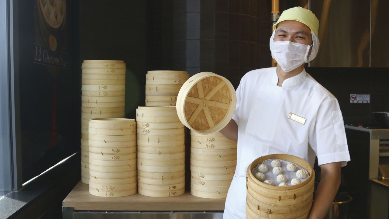 <strong>Meticulous preparation:</strong> Din Tai Fung dumplings are always prepared in the same way -- meticulously -- around the world. 