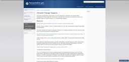 02 DOT climate change webpages