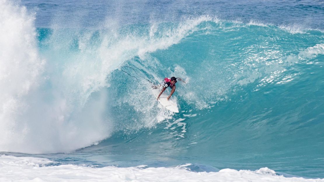 Ehukai Beach is one of the most well-known surf spots in the world.