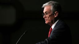 WASHINGTON, DC - DECEMBER 06:  Federal Reserve Board Chairman Jerome Powell speaks during a Rural Housing Assistance Council Awards Reception, on December 6, 2018 in Washington, DC.  (Photo by Mark Wilson/Getty Images)