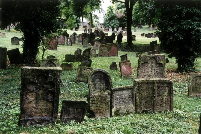 <strong>Heiliger Sand:</strong> With an ancient tombstone that dates to approximately 1058, the Heiliger Sand -- "holy sands" -- is often considered the oldest Jewish cemetery in all of Europe. 