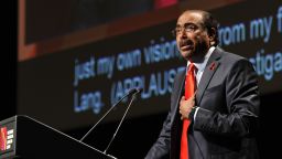 UNAIDS Executive Director, Michel Sidibe from Mali speaks during the opening ceremony of the 20th International AIDS Conference at the Melbourne Convention and Exhibition Centre (MCEC) in Melbourne on July 20, 2014. The 20th International AIDS Conference opened in Melbourne in sombre mood after six delegates were believed killed in the Malaysia Airlines disaster over Ukraine. AFP PHOTO / ESTHER LIM        (Photo credit should read ESTHER LIM/AFP/Getty Images)