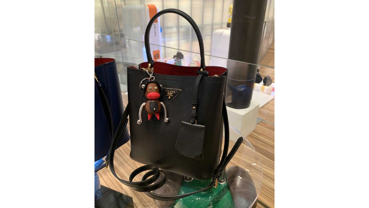 Among the products sold by Prada accused of depicting blackface imagery: a keychain selling for $550. 