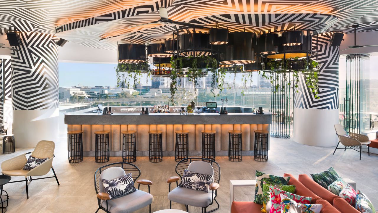 <strong>W Brisbane, Brisbane, Australia.</strong> The W Brisbane offers sweeping skyline and river views, eclectic bars, a luxe saltwater pool and guest rooms with Australian-inspired design.