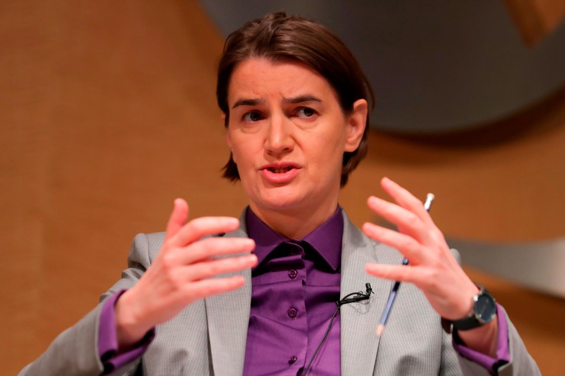 Serbia's Prime Minister Ana Brnabic said Kosovo's decision to upgrade the KSF to an army would not contribute to "cooperation, stability in the region."