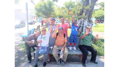 Austin spreads his message to #ShowLove in Puerto Rico.