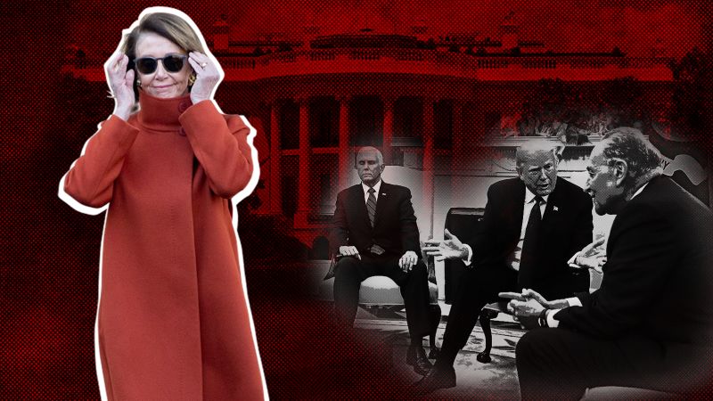 Nancy Pelosis Burnt Orange Coat Wraps A Fiery Meeting Opinion Cnn 