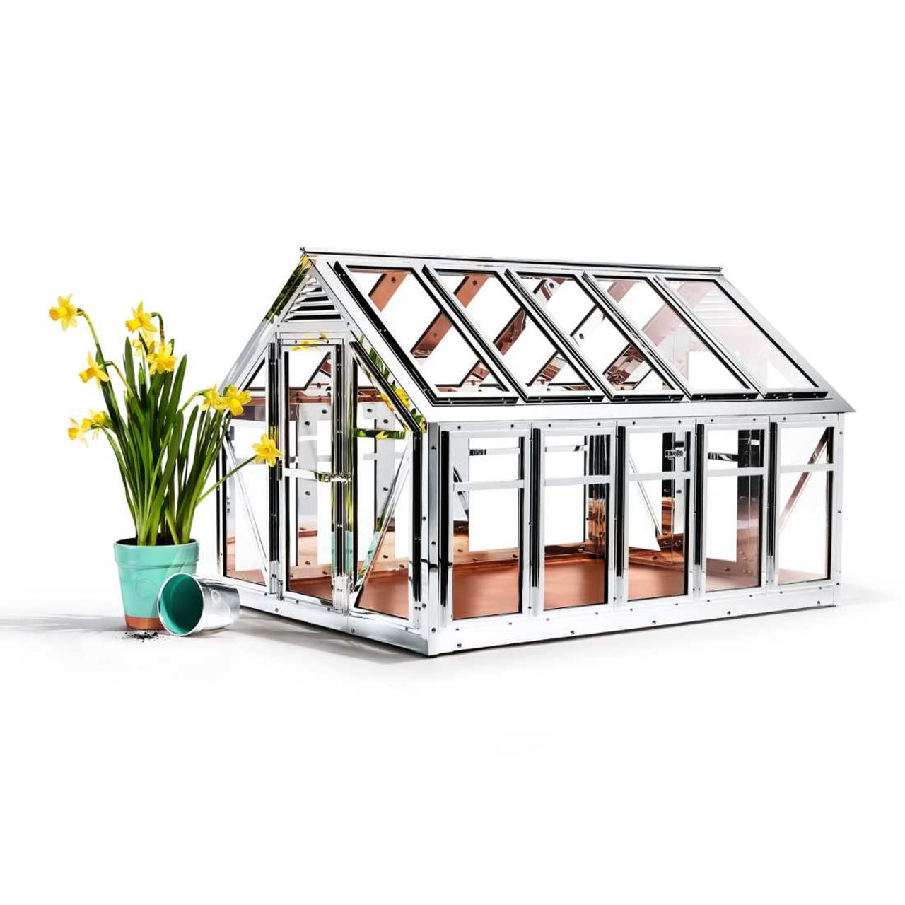 Tiffany sterling silver greenhouse
