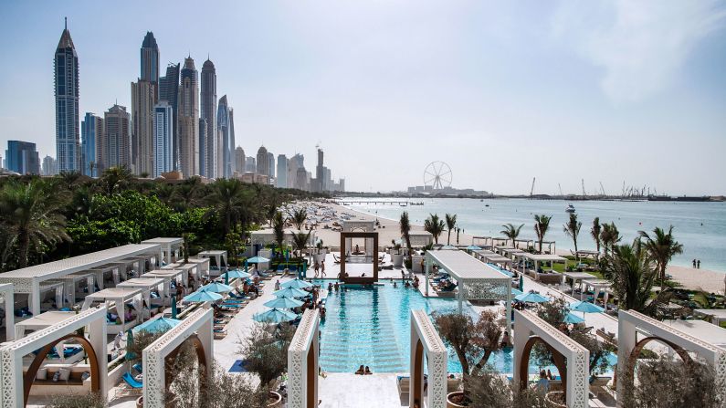 <strong>Drift Beach, Dubai:</strong> This chic club has a private beach and infinity pool. 