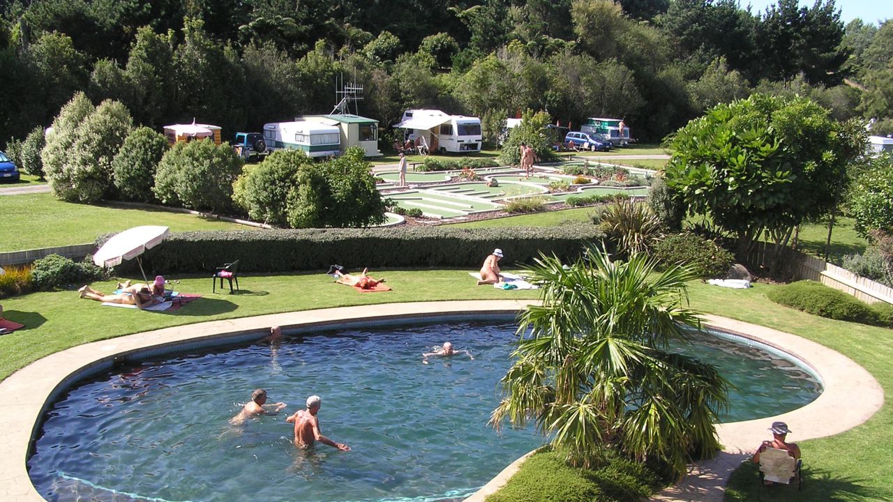 Nudist Campers - New Zealand nudist park for sale | CNN