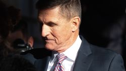 Former US National Security Advisor General Michael Flynn arrives for his sentencing hearing at US District Court in Washington, DC on December 18, 2018. (SAUL LOEB/AFP/Getty Images)