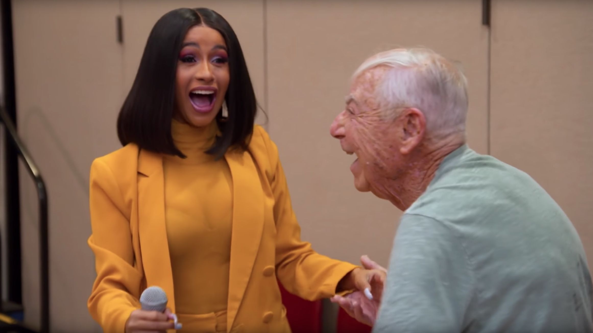 Cardi B performs 'I Like It' at senior center and gets asked out on a date  | CNN