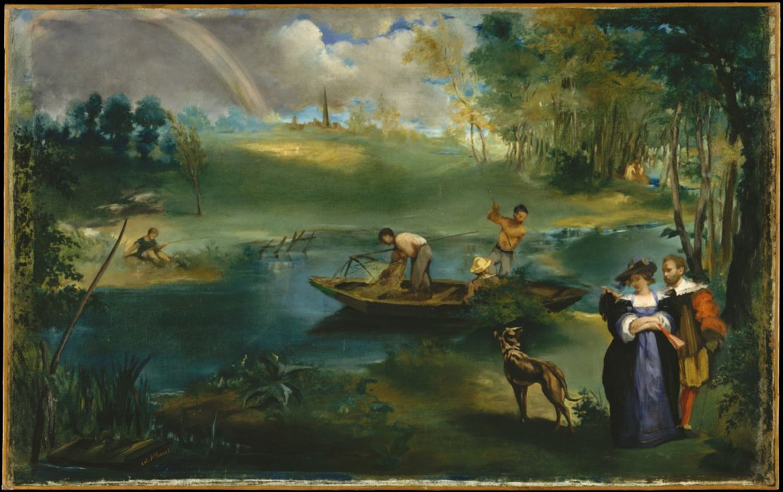 Édouard Manet, "Fishing" (1862-63).