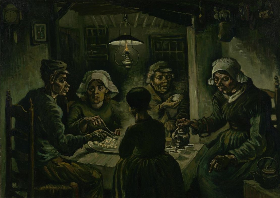Vincent van Gogh, "The Potato Eaters" (1885).