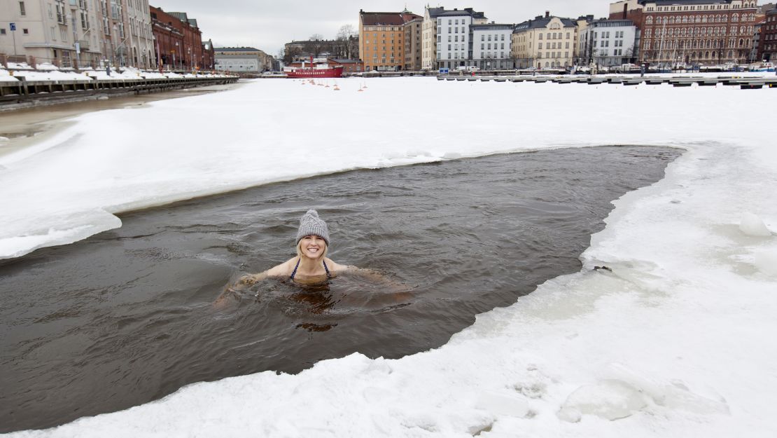 Pantzar's fascination with ice swimming led her to uncover research that showed why the practice made people feel energetic and alive.