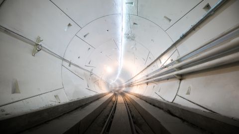 The Boring Company's 1.14-mile tunnel is designed to test new transportation technologies.