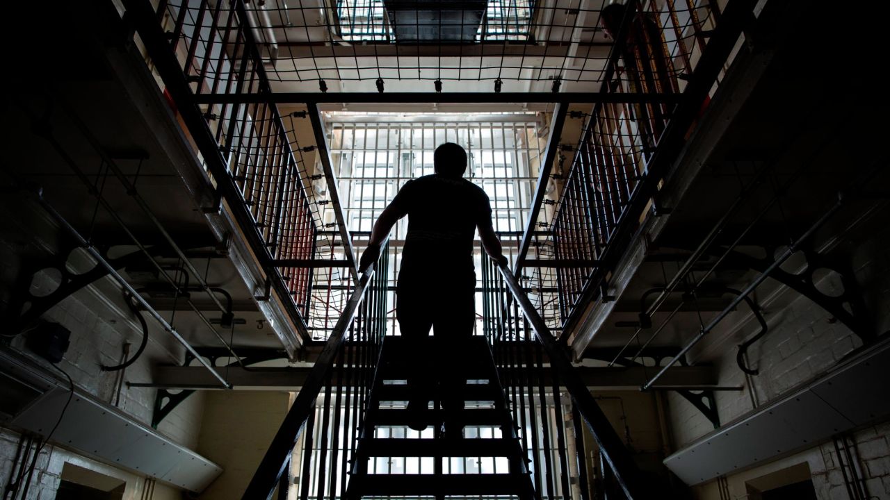 READING, ENGLAND - SEPTEMBER 01:  A general view inside the former Reading prison building on September 1, 2016 in Reading, England. The former Reading Prison has opened to the public for the first time, inviting artists and writers in to take part in a new project by Artangel, with works by leading artists including Marlene Dumas, Robert Gober, Nan Goldin, Steve McQueen, and Ai Weiwei. The exhibition opens to the public from September 4, 2016. Included in the exhibit is former inmate Oscar Wildes original wooden cell door, which is on display in the prison chapel.  (Photo by Dan Kitwood/Getty Images)