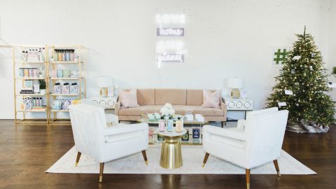 Unilever's new Love Home and Planet brand of fabric, surface and dish care products were recently shot in the space.