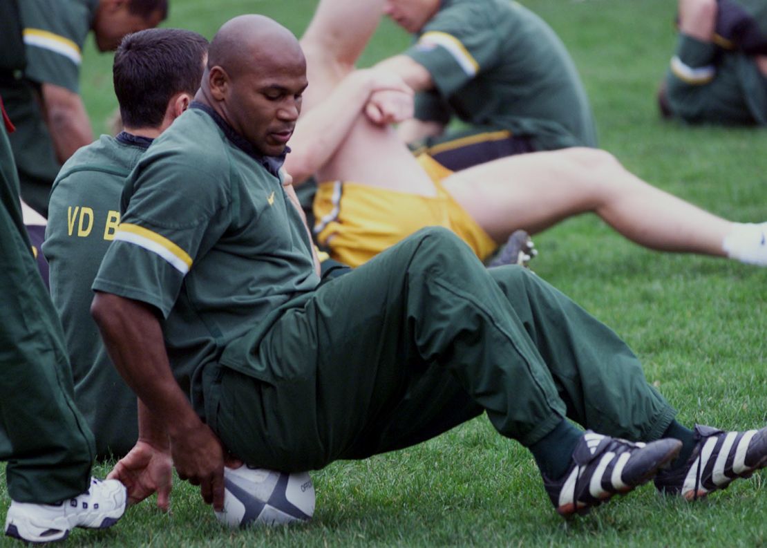 South African Springbok Chester Williams was the only non-white rugby player on the 1995 World Cup winning team. 
