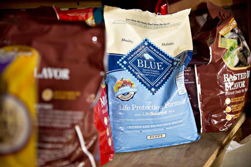 Blue brand deals puppy food