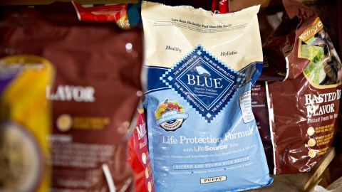 Blue Buffalo Blue brand dry puppy food. Daniel Acker/Bloomberg via Getty Images