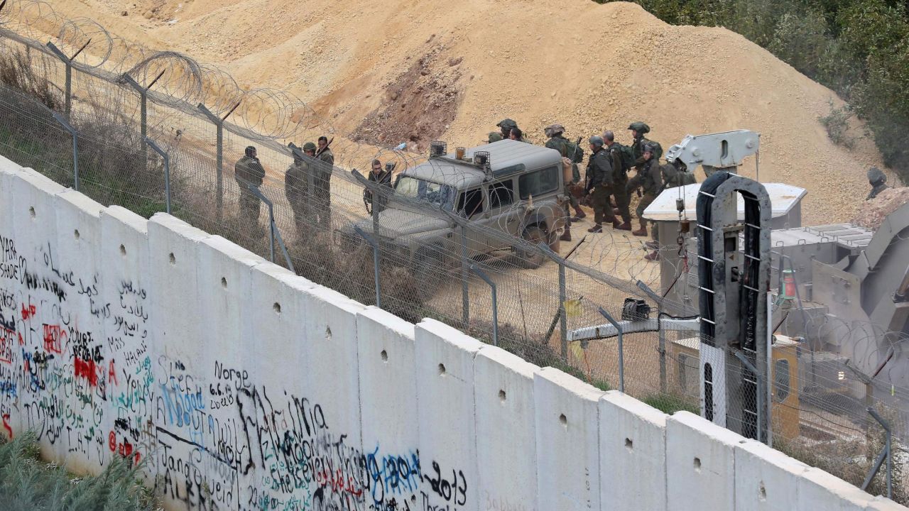 Earlier in December the Israeli army said it was launching an operation dubbed "Northern Shield" along the northern border with Lebanon.