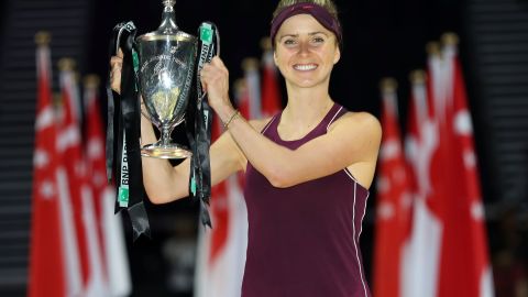Svitolina has yet to win a grand slam.