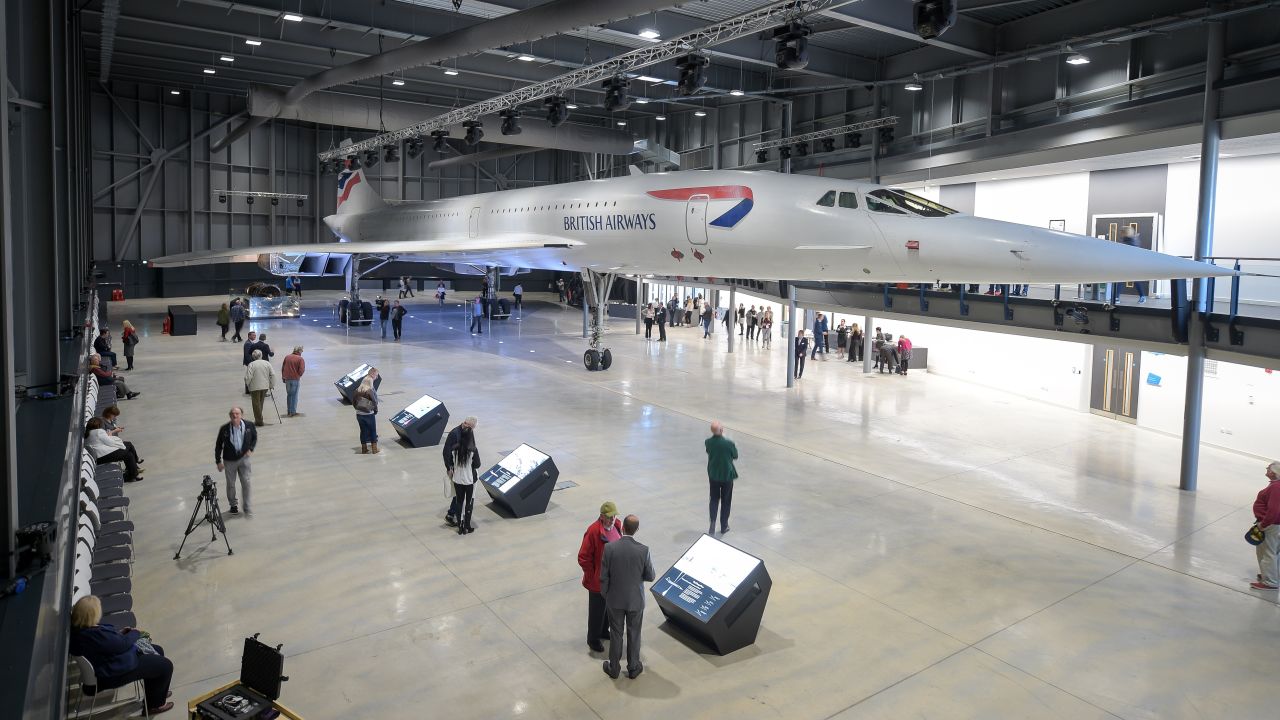 <strong>Aerospace Bristol, UK:</strong> Aerospace Bristol's collection includes more than 8,000 artifacts, but the most photographed is Alpha Foxtrot, the last Concorde to be built and the last to fly.
