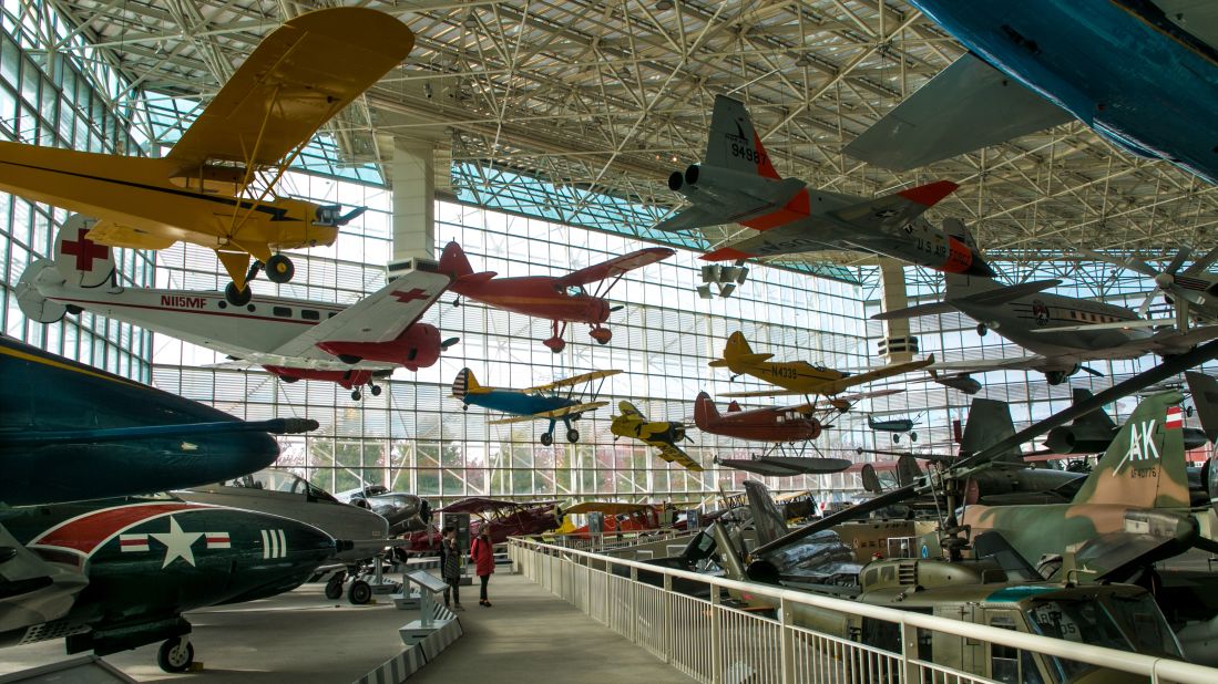 <strong>The Museum of Flight, Seattle, WA:</strong> A new pavilion opened in 2016, showcasing some of the first of Boeing's most successful commercial jet aircraft, as well as the first jet Air Force One, the only Concorde on the West Coast, a B-17F Flying Fortress and B-29 Superfortress, the Cold War's B-47 Stratojet, and jet fighters spanning the wars from Korea to the Persian Gulf.