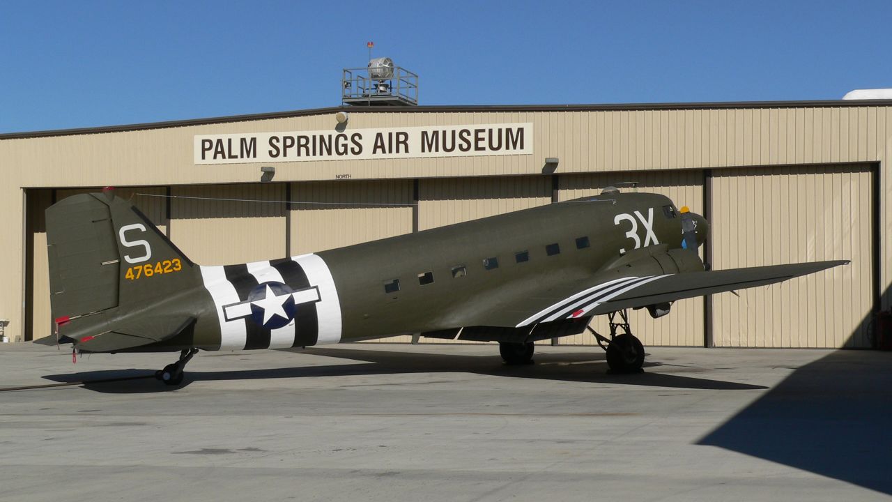 <strong>Palm Springs Air Museum, CA:</strong> Palm Springs Air Museum is small, but that's a good thing. It's one of the few where you can climb inside the exhibits, talk to a pilot or enjoy a biplane ride.