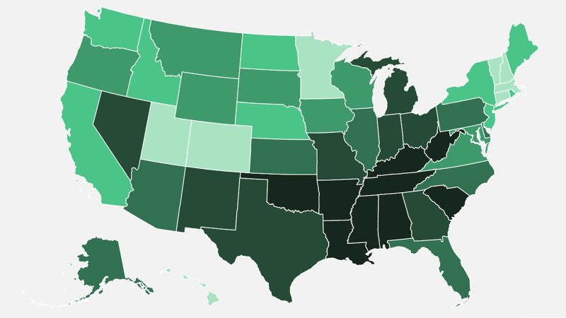 The Most – And Least – Healthy States In America | CNN