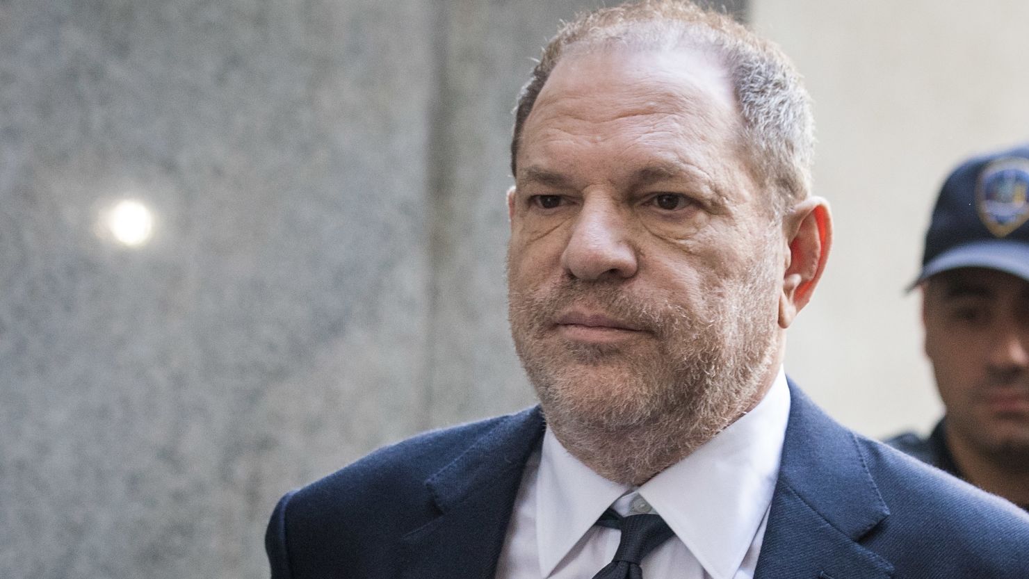 Harvey Weinstein arrives at State Supreme Court on June 5, 2018, in New York. 