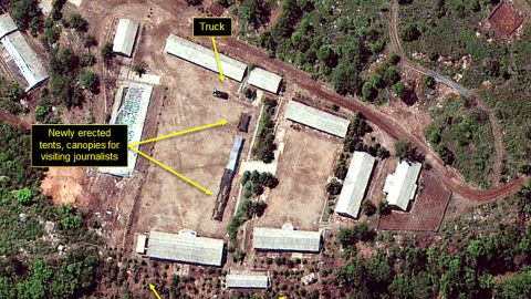 North Korea's Punggye-ri nuclear test site was reported to have been destroyed in May.