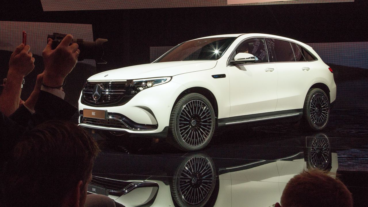 The Mercedes-Benz EQC will be the brand's first fully electric SUV.