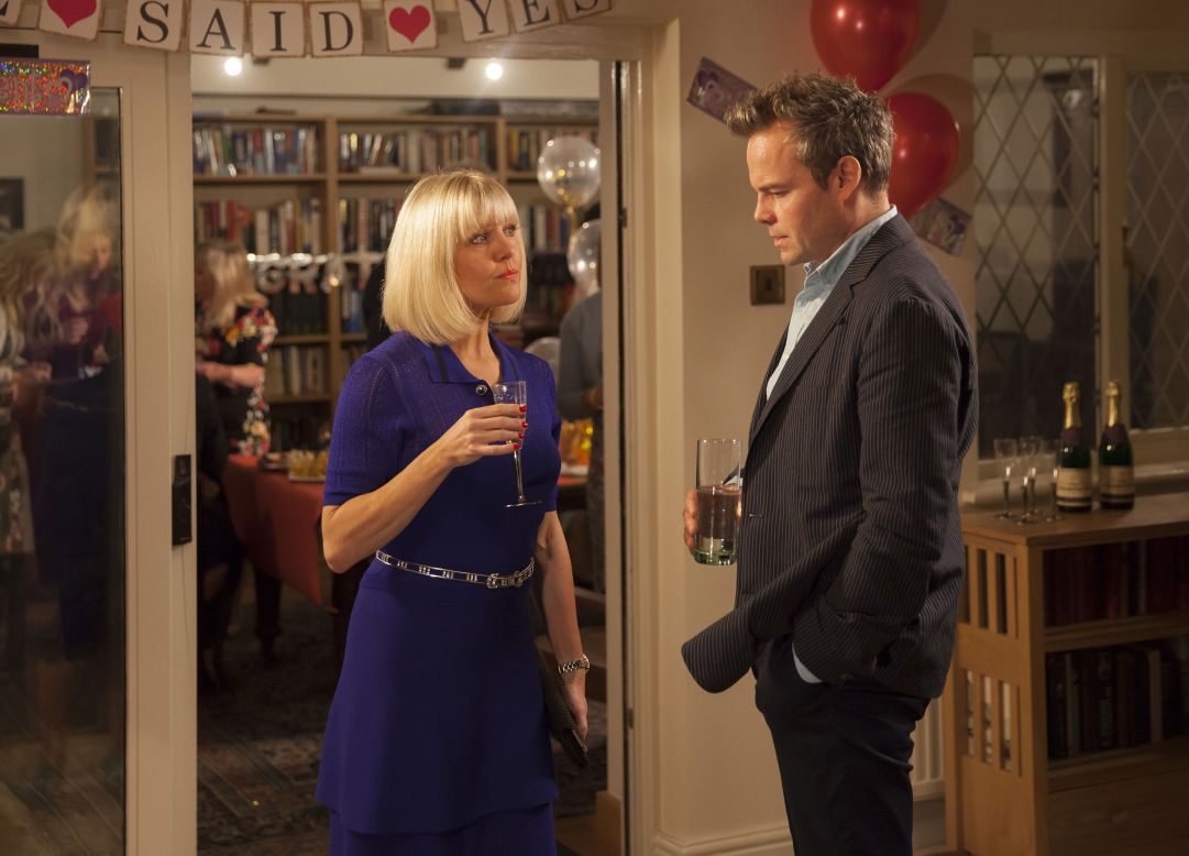 <strong>"Agatha Raisin and the Curious Curate":</strong> Ashley Jensen returns in the adaptations of MC Beaton's best-selling novels about a London public relations whizz turned amateur sleuth. <strong>(Acorn TV) </strong>