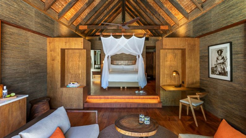 <strong>Six Senses, Fiji:</strong> LTI says Six Senses Fiji resort is a "real standout for pure barefoot luxury." The beachfront pool villas come in for particular praise. 