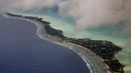 <strong>Kiribati:</strong> The atoll of Tarawa is a lovely sliver of land in the South Pacific and the capital of the vast island chain. Fishing is a big draw for tourists here.