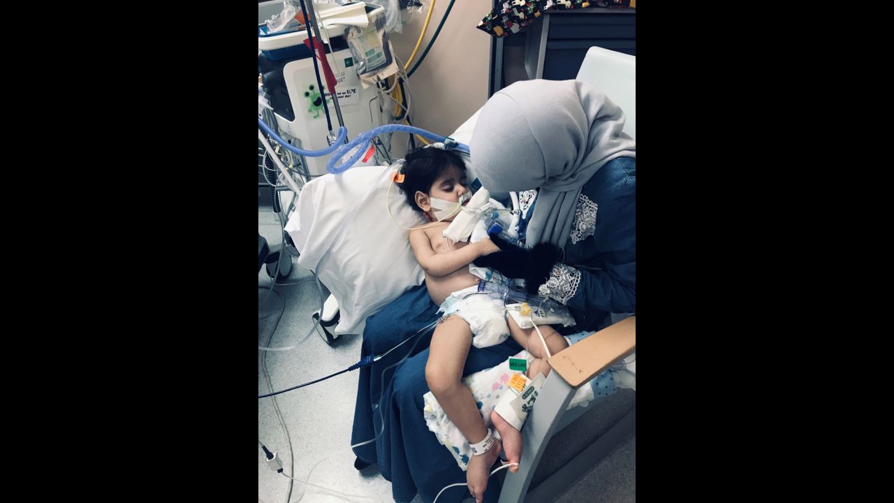 Shaima Swileh is reunited with her 2-year-old son, Abdullah Hassan, at a hospital in Oakland, California, on Wednesday, December 19. Abdullah, an American citizen from Cairo, is suffering from a genetic brain condition and has been on a ventilator for more than a month. He and his father came back to the United States in October to seek medical care. His mother, a Yemeni national,<a href="https://www.cnn.com/2018/12/20/us/oakland-child-life-support-yemeni-mother-travel-ban/index.html" target="_blank"> had been restricted from traveling to the United States</a> under the White House travel ban that restricts citizens of Yemen and six other countries. But the US State Department granted her a travel waiver earlier this week.